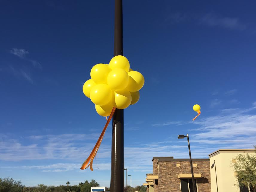 Balloon ball for outdoor events